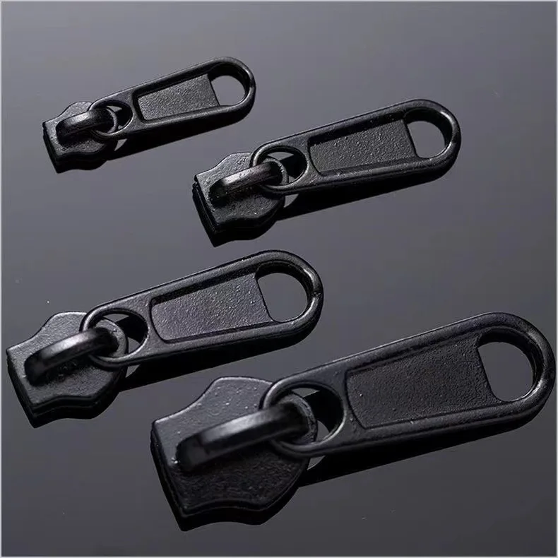 10 sztuk non-lock grube metalowy zamek błyskawiczny suwaki Zipper akcesoria suwaki ze stopu cynku dla nylonowy zamek 3 #5 #8 #10 #