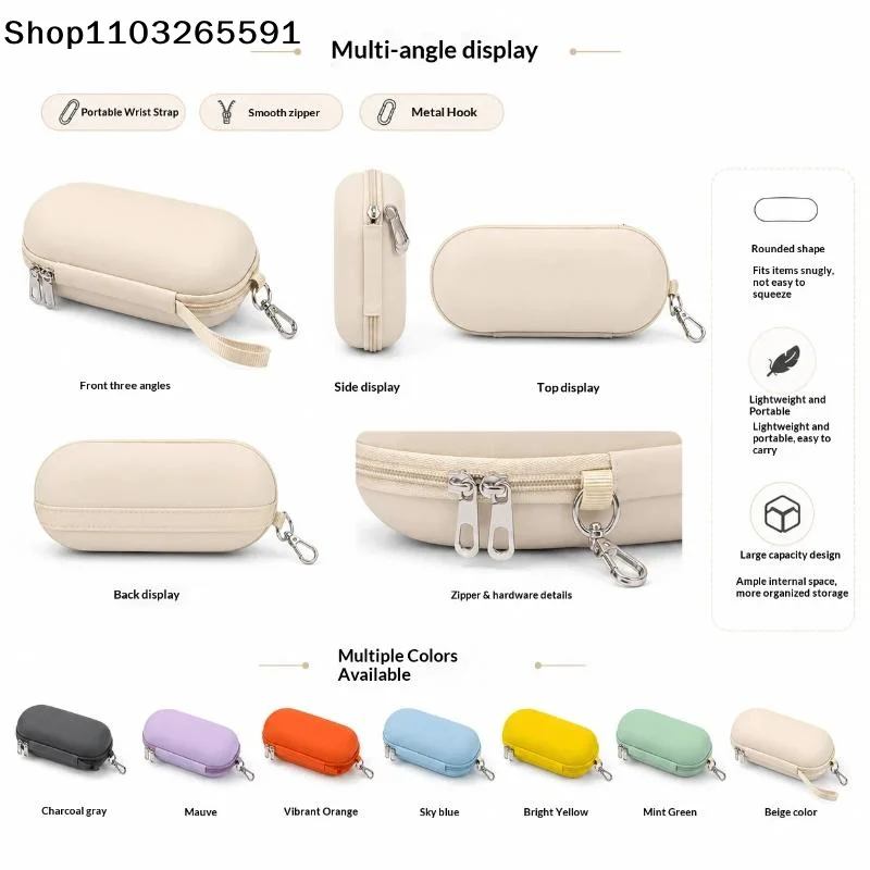 Portable Simple Dual Sunglasses Cases Double Eyeglass Storage Box For Women Men Durable Hard Shell Double Glasses Case