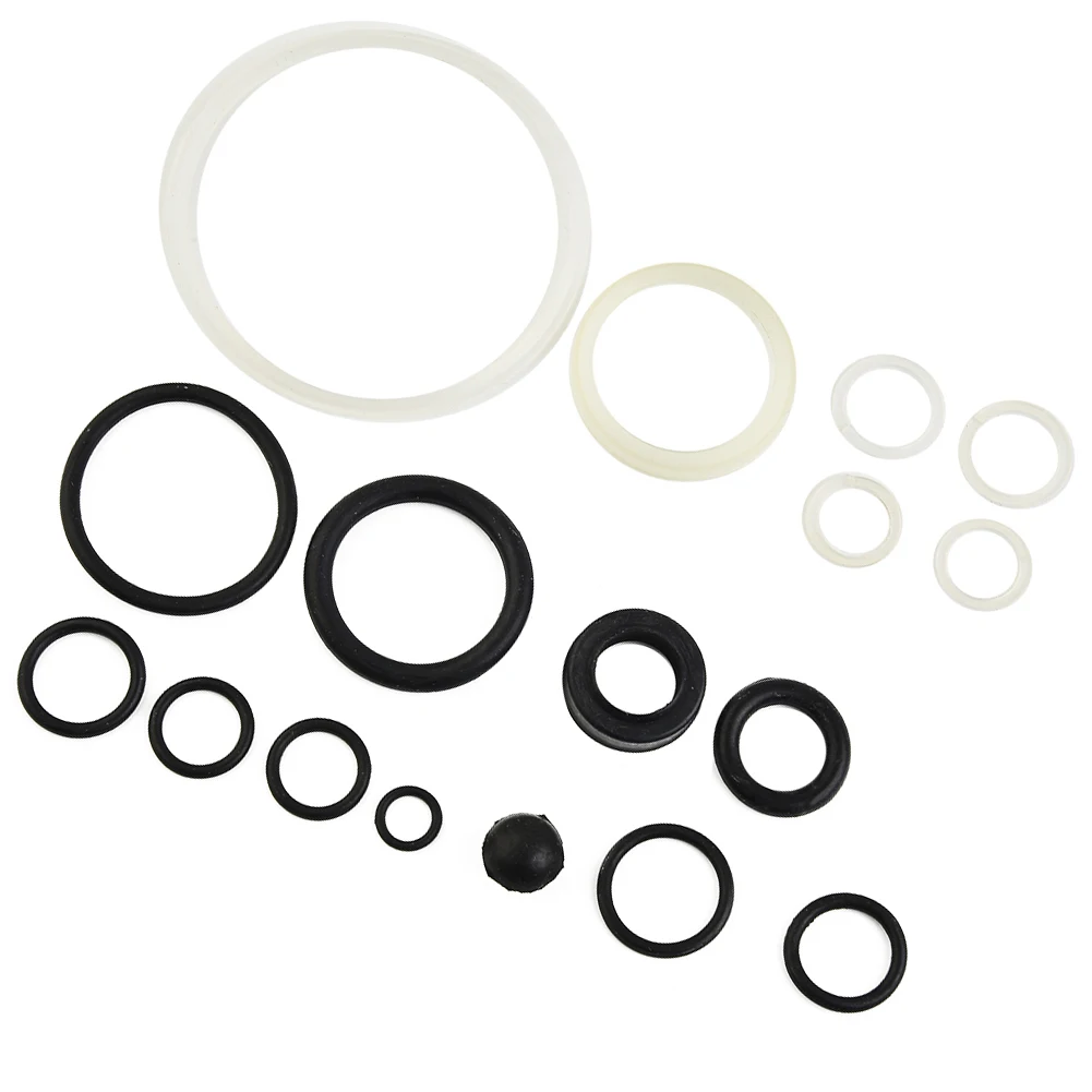 1set Hydraulic Oil Seal Ring Small O-ring Repair Tool Horizontal 3 TON Repair Kit Sealing Ring Steel Ball Link Rocker