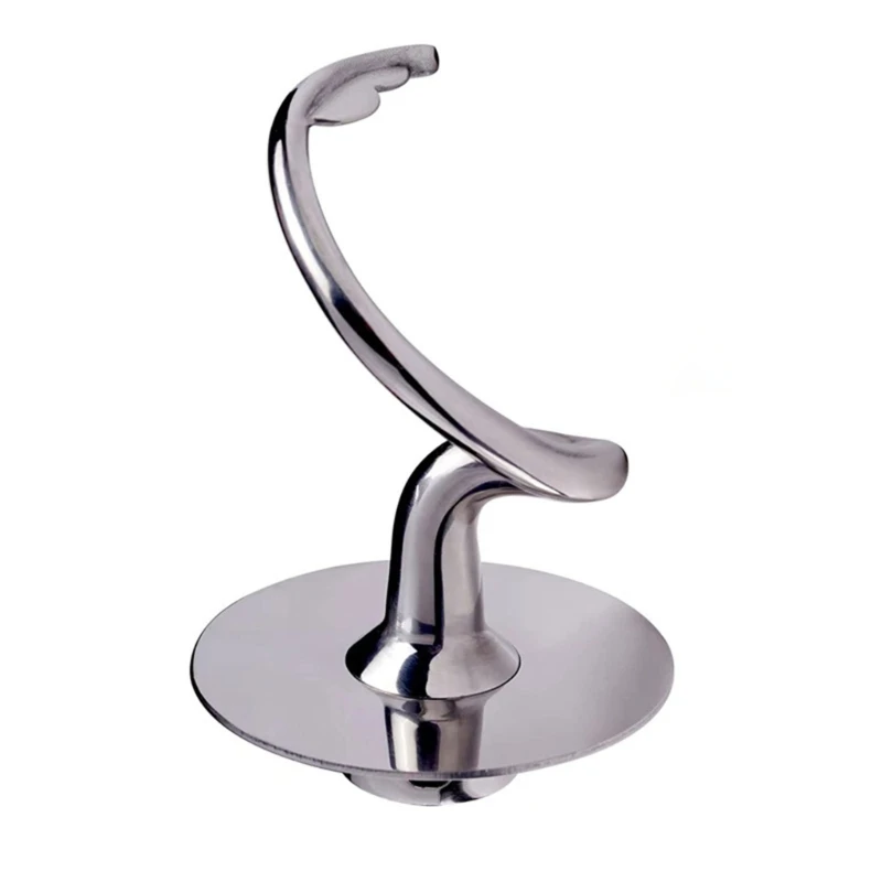 Suitablefor KitchenAid KSM90 KSM103 KSM110 Mixer Flour Head Mixer Dough Hook Stand Mixer Replacement Stainless Steel Material