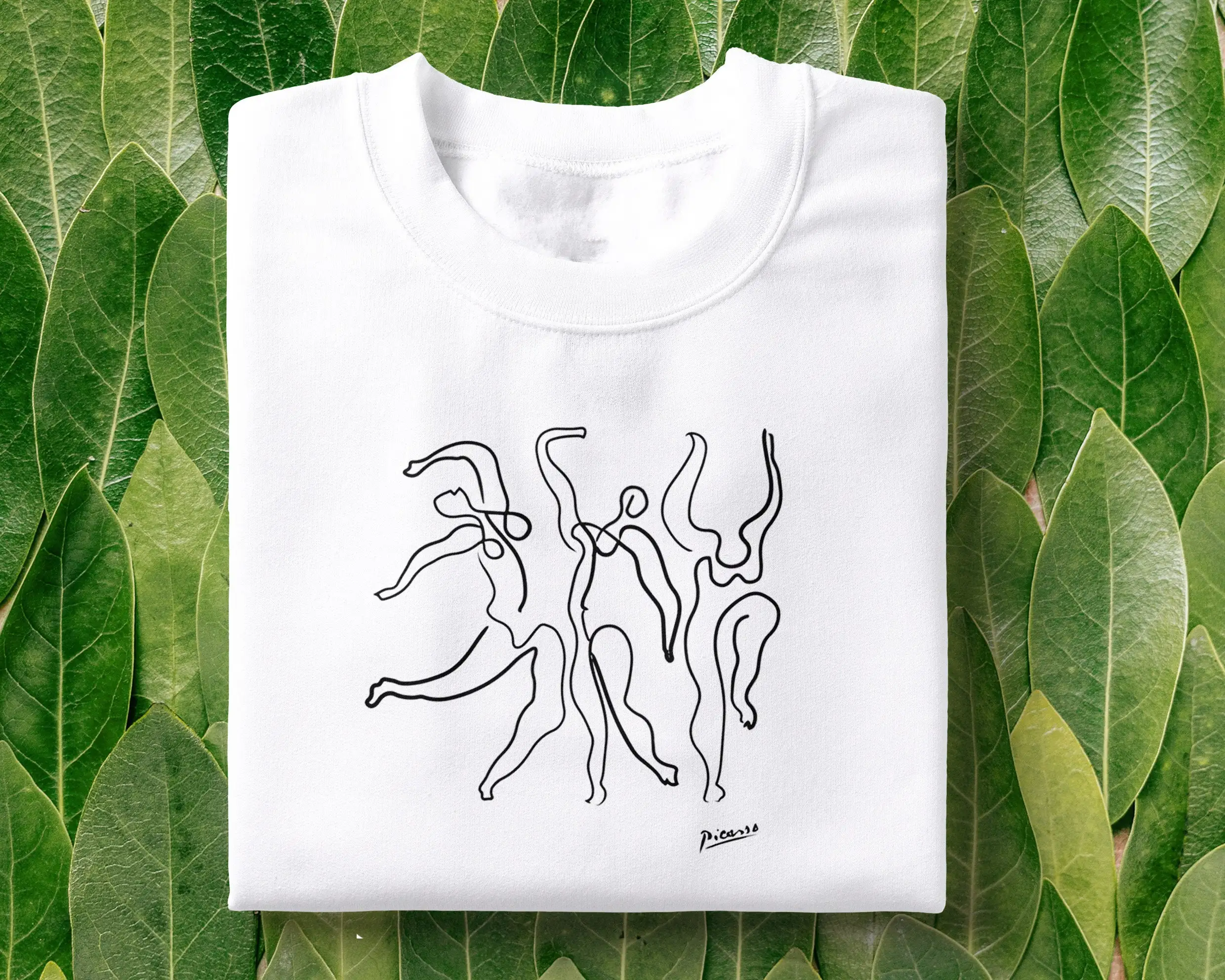

Picasso Three Dancers T Shirt Abstract Art Pablo Line Drawings