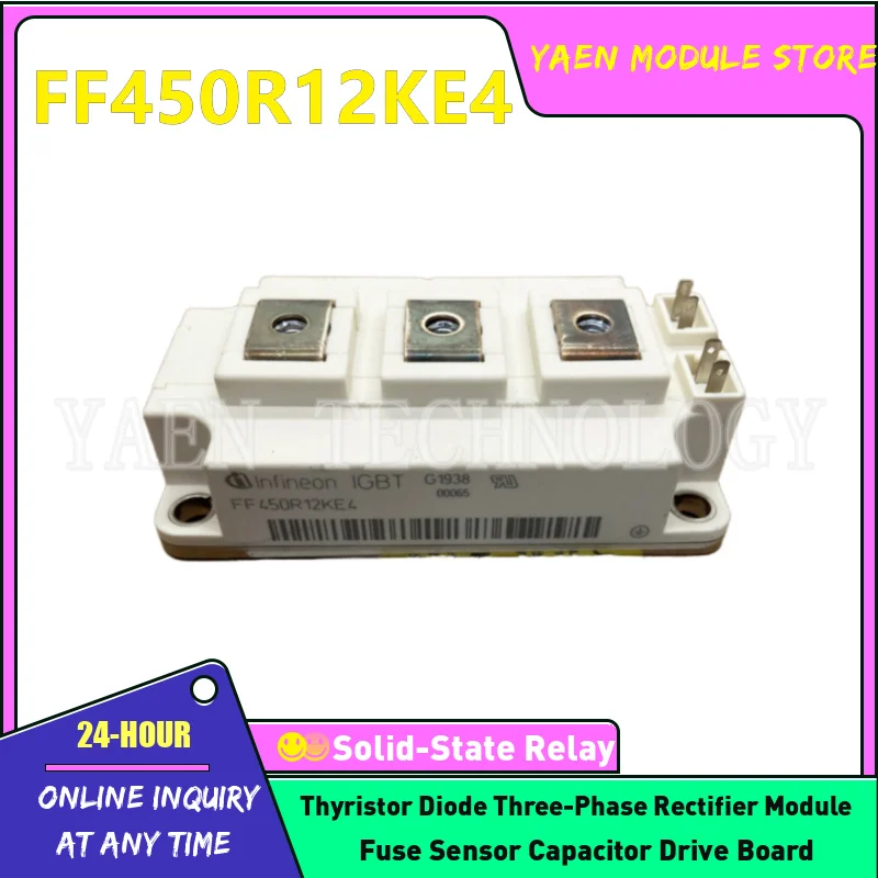 FF450R12KE4 FF450R12KT4 FF450R12KE4P FF300R12KE4P FF150R12KE3G FF150R12KT3G Brand new IGBT module In stock