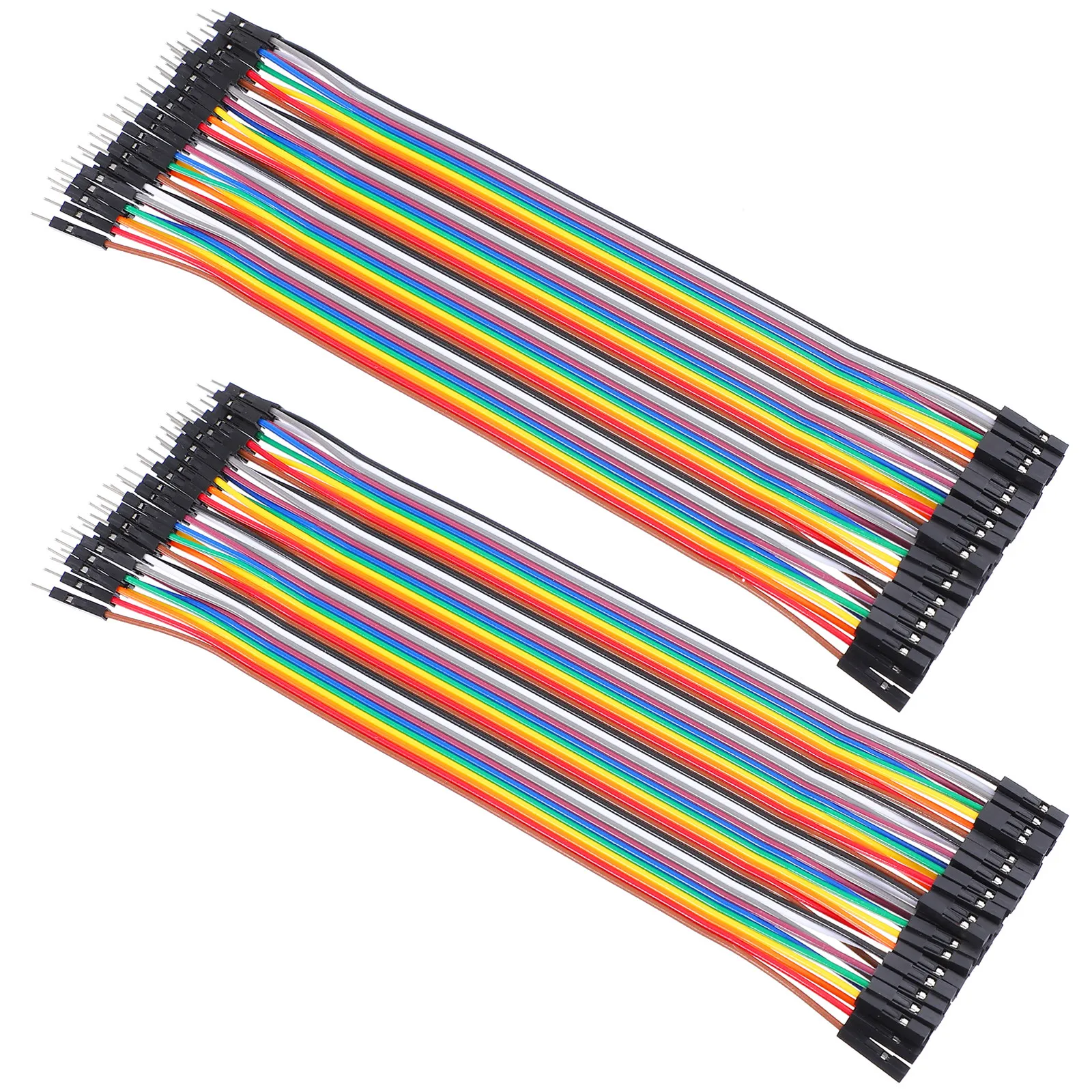 

Набор из 40-контактных предварительно нарезанных беспаяных кабелей-перемычек для макетных плат и плат для разработки прототипов