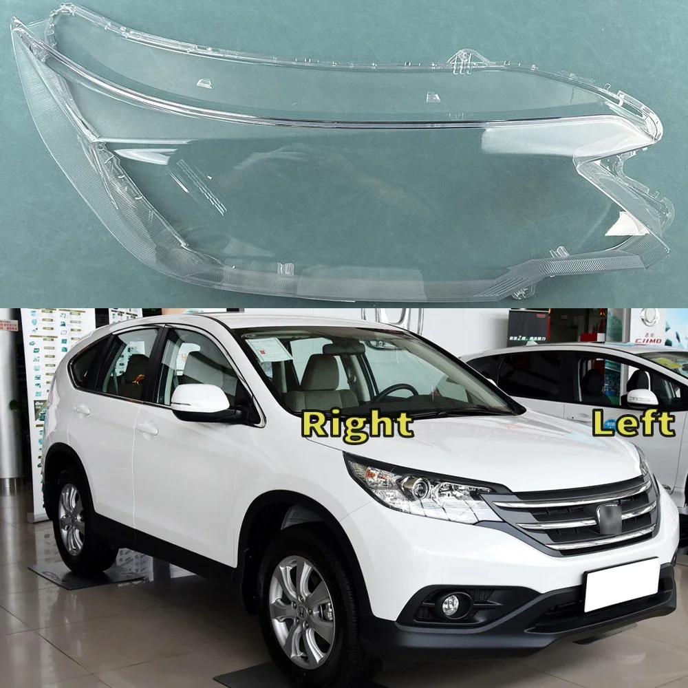 

For Honda CRV 2015 2016 Car Front Headlight Cover Headlamp Lampshade Lampcover Head Lamp light Covers glass Lens Shell Caps