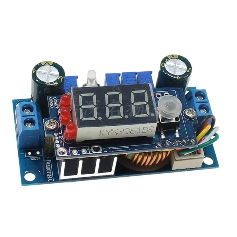 ABKQ-MPPT Solar Panel Controller Regulator DC-DC 6-36V To 1.25-32V 5A Stepdown Module CC/CV Charging Module With 3 Leds