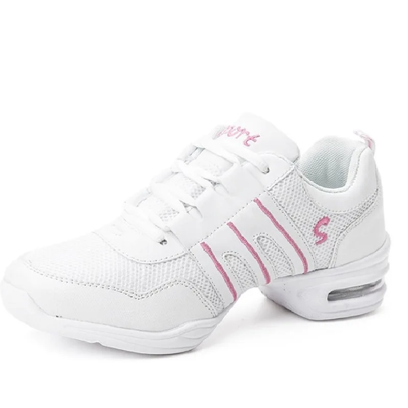 Zapatos deportivos con suela blanda para Mujer, Zapatillas De baile con respiración, Zapatos De práctica, Zapatos De baile modernos De Jazz, Zapatos