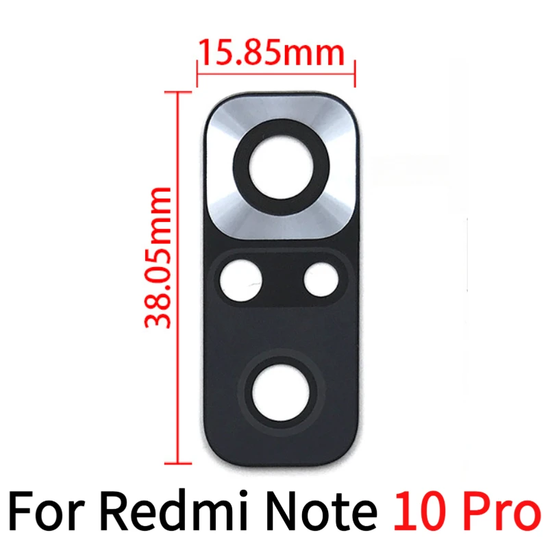 1 STKS Terug Camera Glazen Lens Voor Redmi Note 10 Pro