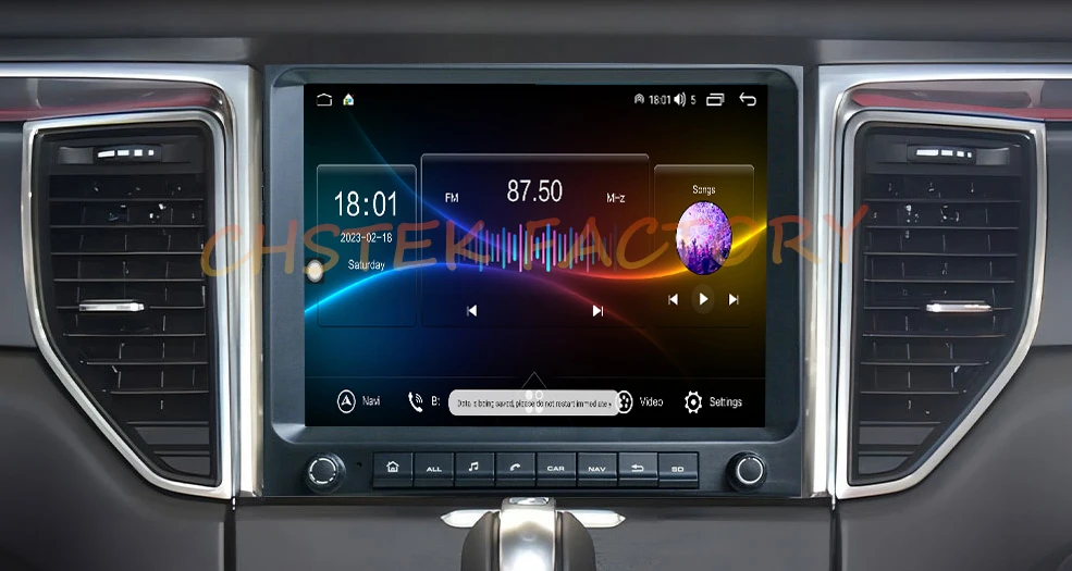 CHSTEK Car Radio For Porsche Macan 2013-2018 Carplay Bluetooth Navigation Android Auto Stereo Wireless Media Multimedia Audio 4G