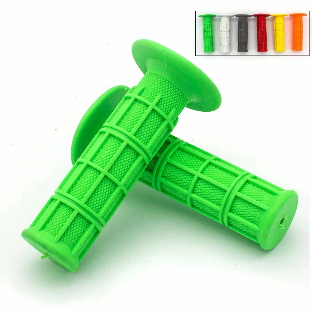 AliExpress NONE Motorcycle Rubber Grips Powermotor 7/8" 22mm 24mm Handlebar Protection Motocross Dirt Bike Gel Hand Grip Universal Accessories