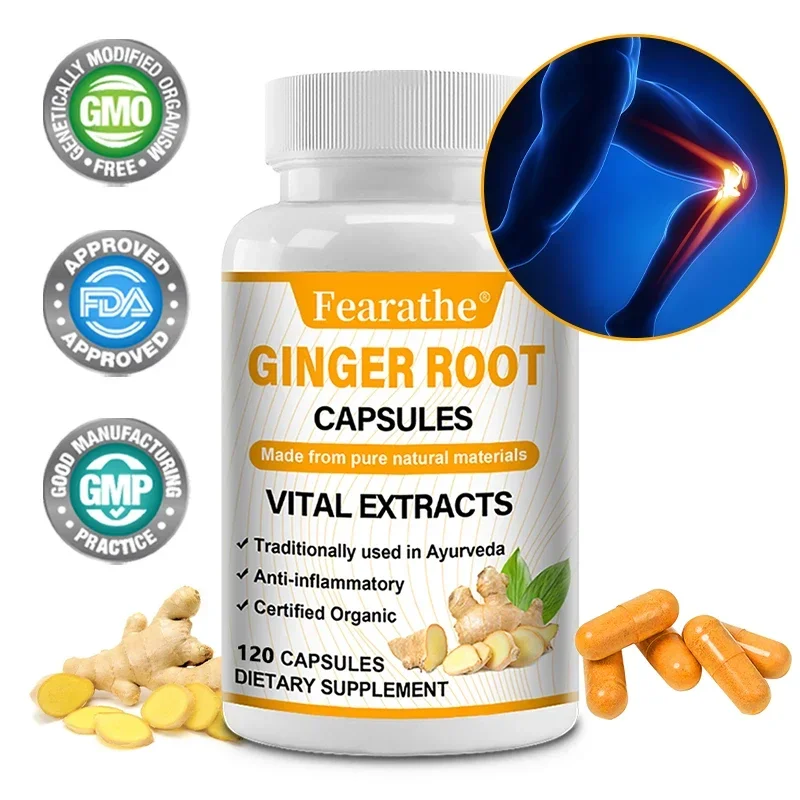 Organic Turmeric Root Supplement with Black Pepper, High Potency, Joint, Antioxidant and Immune System Support