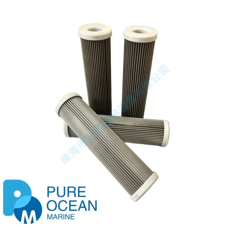 Zeewaterfilterelement van roestvrij staal