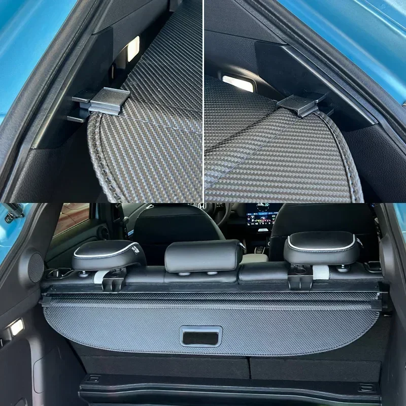 Trunk Cargo Cover for Mitsubishi Pajero Sport Montero Shogun Sport MK3 2016~2023 Security Shield Curtain Partition Accessories