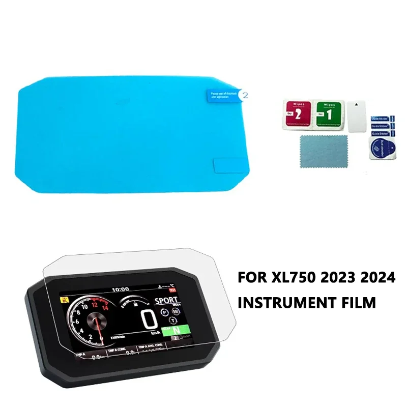 Para HONDA XL750 Transalp XL 750 2023 2024 TPU motocicleta película de protección contra rayaduras de panel Protector de pantall