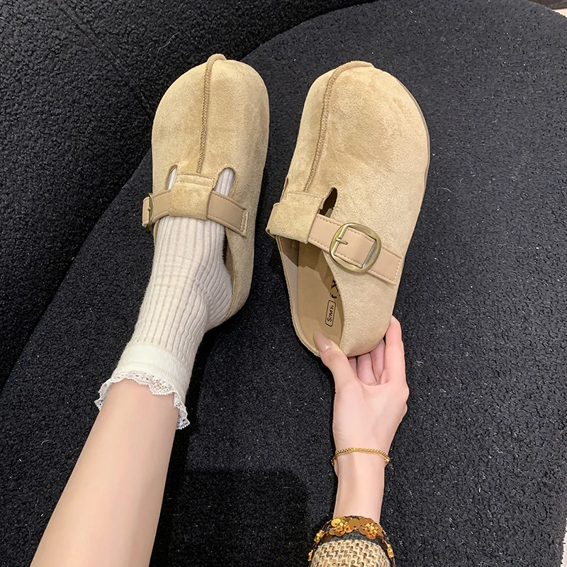

2025 Spring New Children Leather Shoes for Girls Fashion Korean Style Soft Anti-slippery Chic Versatile Breathable Flats