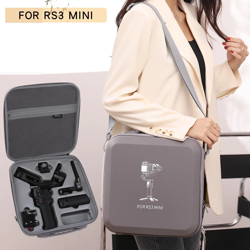 Shoulder Bag for DJI RS 3 Mini Storage Case Gimbal Stabilizer Accessories Handbag RS3 Mini Suitcase Anti-fall Carrying Box