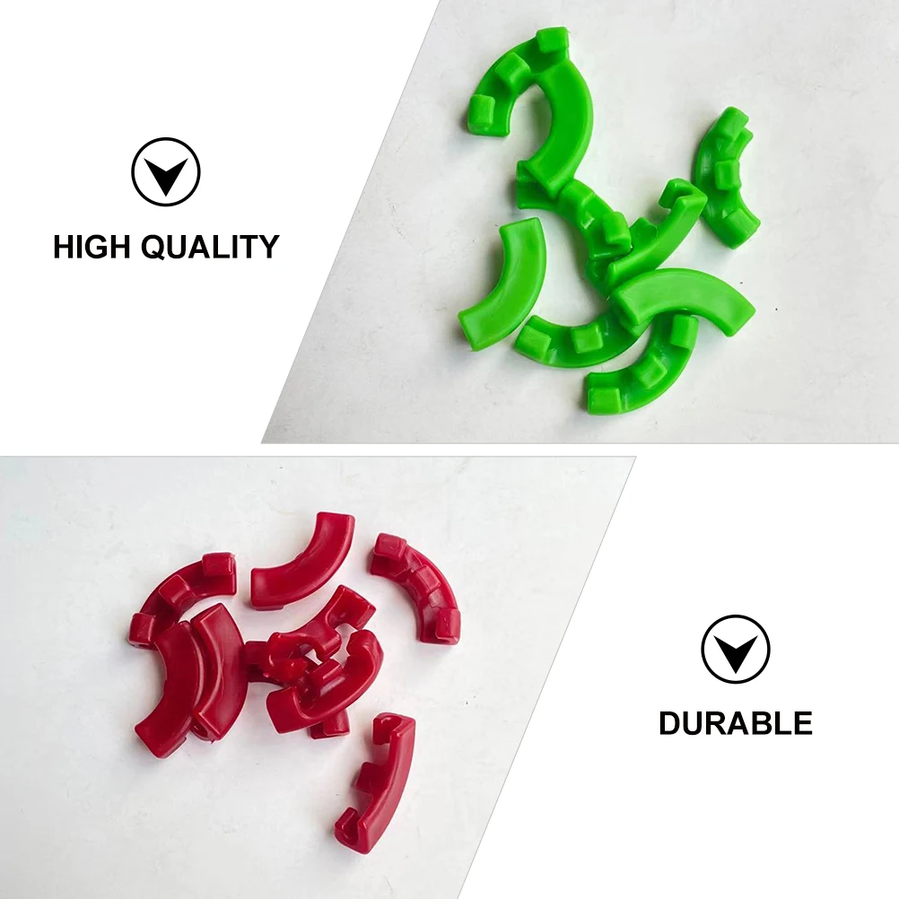 

10 Pieces Plastic Plant Blender Degree Plant Blender Durable Plastic Helper for Gardening Cultivation Easy Installation Clips