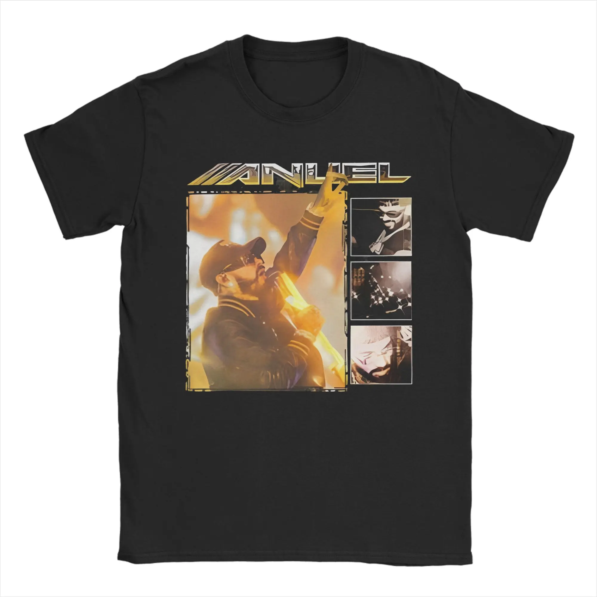 

Men Women Printed Anuel AA Rhlm 2 Album 2025 World Tour Tee T Shirt Pure Cotton T-shirts Clothing