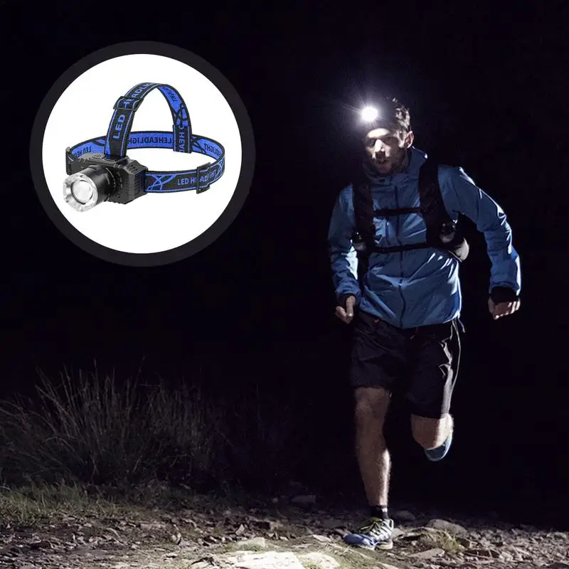 Led Head Lamp Flashlight Rechargeable Headlamp High Brightness Fast Charging Long Distance Illumination Led Head Lamp