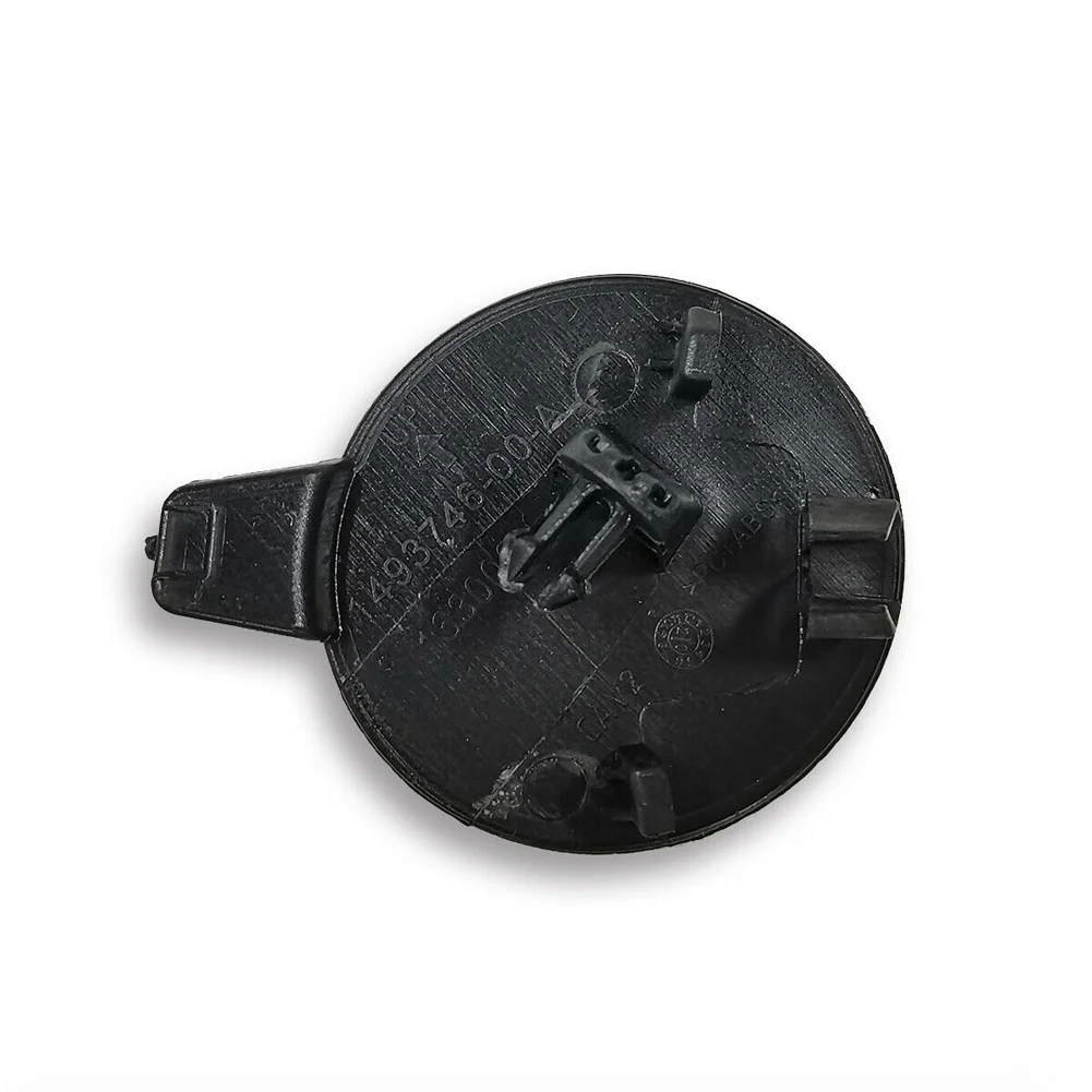 Car Tow Hook Front TOW CAP Plastic 1493746-00-A Black Front For Tesla Model Y 2021-2022 For Tesla Model Y 2021-2022