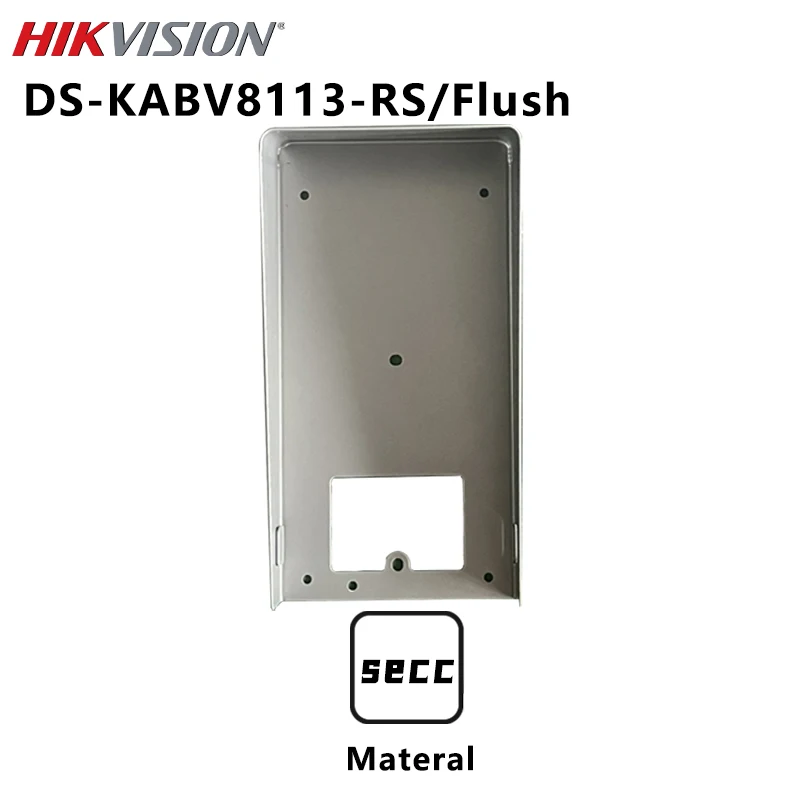 Hikvision DS-KABV8113-RS Flush Mount SECC Rain Cover Protective Shield for KV8113/8213/8413 Series Villa Door doorbell Stations