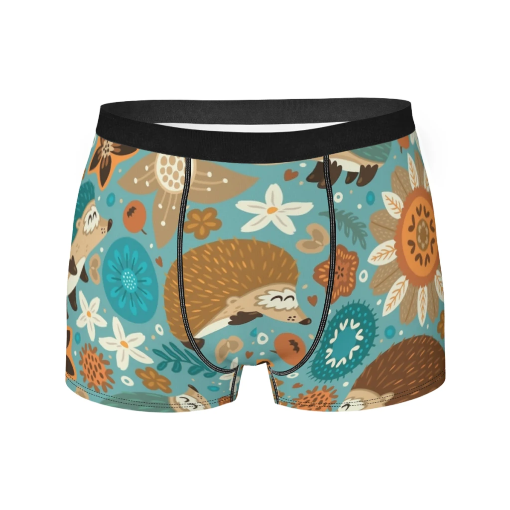 

Цветочные трусы, дышащие трусы, мужское нижнее белье, сексуальные шорты, боксеры, трусы