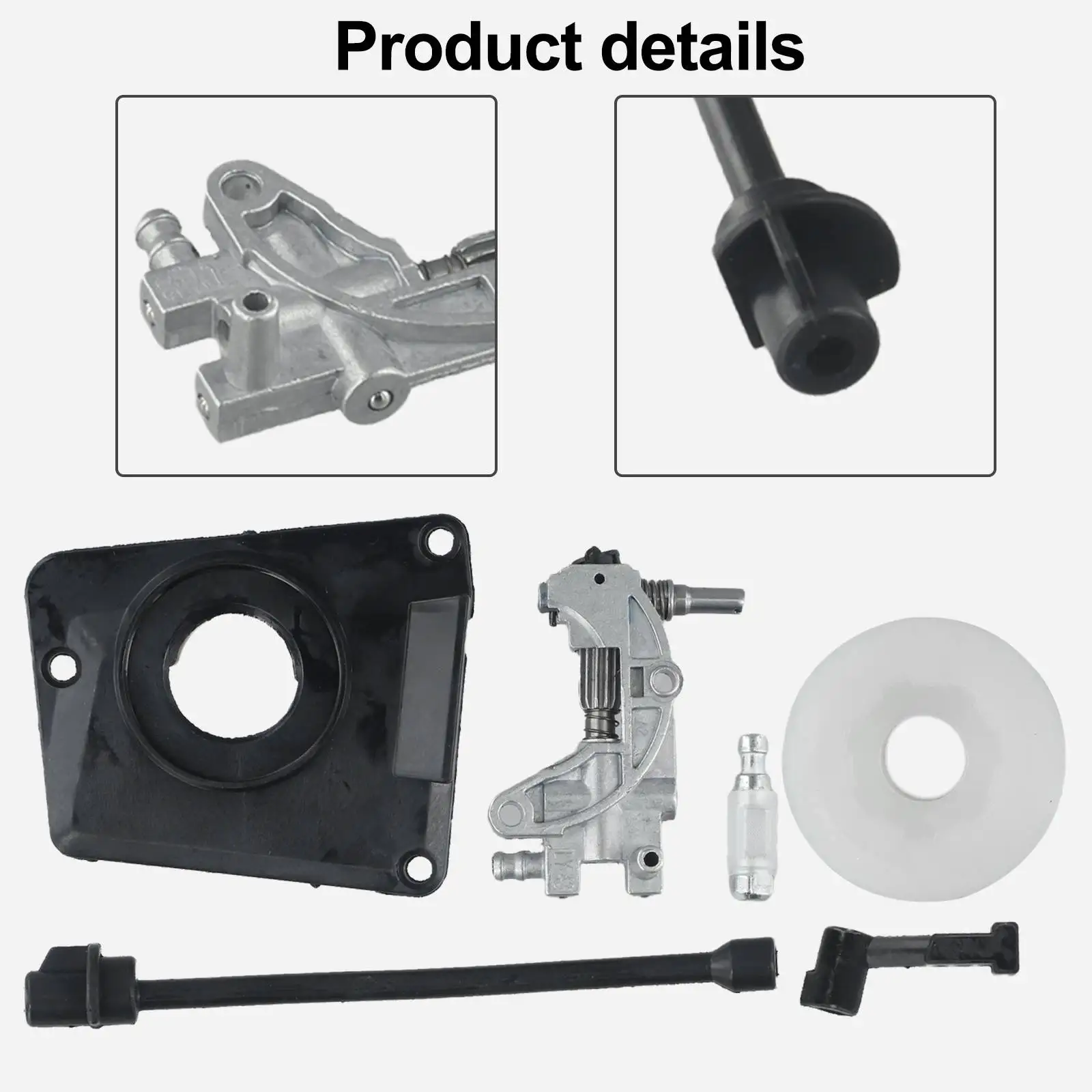 

Oil Service Kit For Chinese Chainsaw 4500 5800 45CC 52CC 58CC Pump Cover Oil Service Kit Chainsaw Parts Accessories