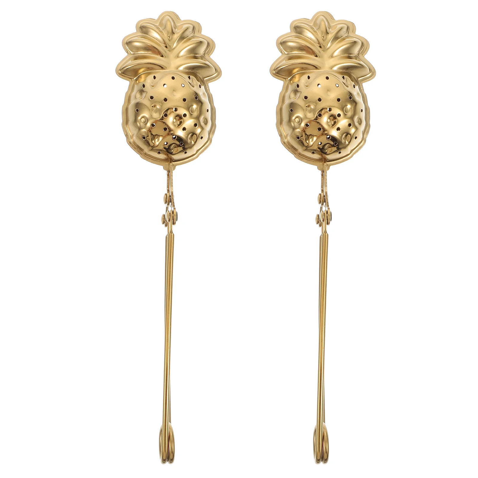 2pcs Stainless Steel Filter Strainer Home Kitchen Infuser Tool For Loose Leaf Making Tea Accessory Filter Basket Tea Leaves