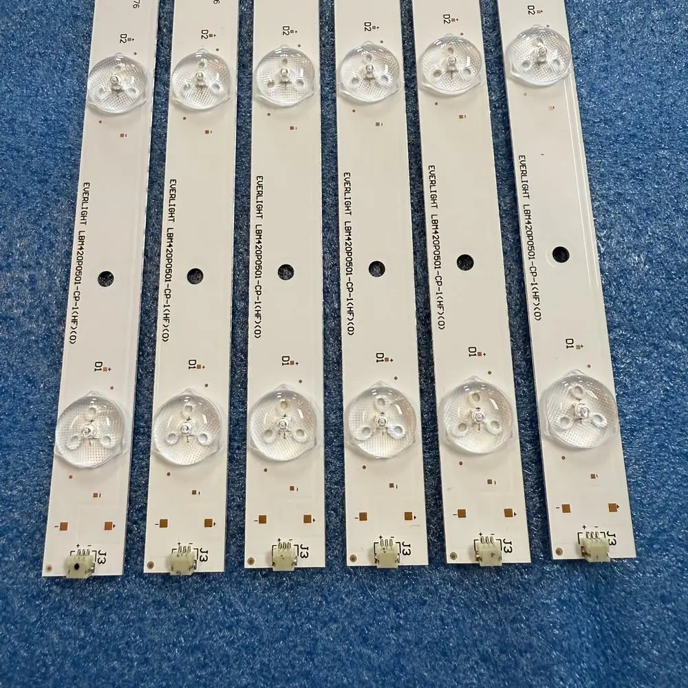 Striscia LED da 12 pezzi per Sharp LC-42LB150U LC-42LD265E LC-42LD265RU LC-42LD266K TPT420H2-HVN06