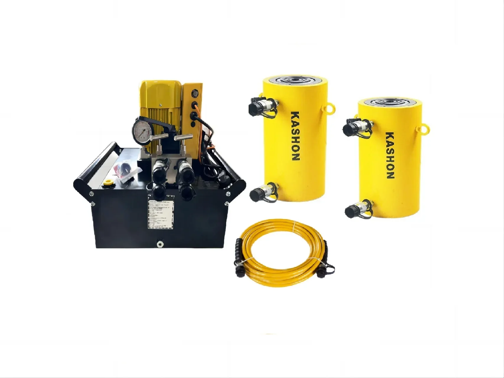 ปั๊มไฮดรอลิกไฟฟ้าแบบเดี่ยว/คู่ 700 บาร์