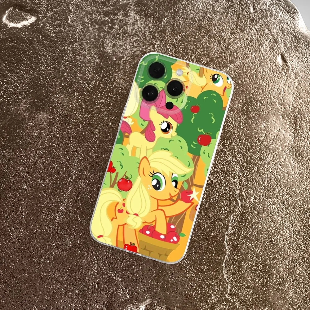 My L-Little P-Pony Phone Case  For IPhone 16,15,14,13,11,12 Pro Max Mini X XR XS 7,8 Plus SE Soft Clear Shockproof Soft Cover