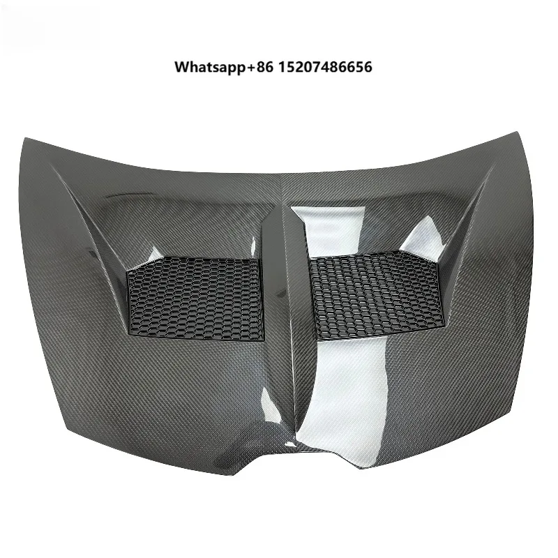 LB Style Dry Carbon Fiber Car Front Hood for  LP580 LP610 2014-201 Bonnet Body Kits Parts Car Engine Cover