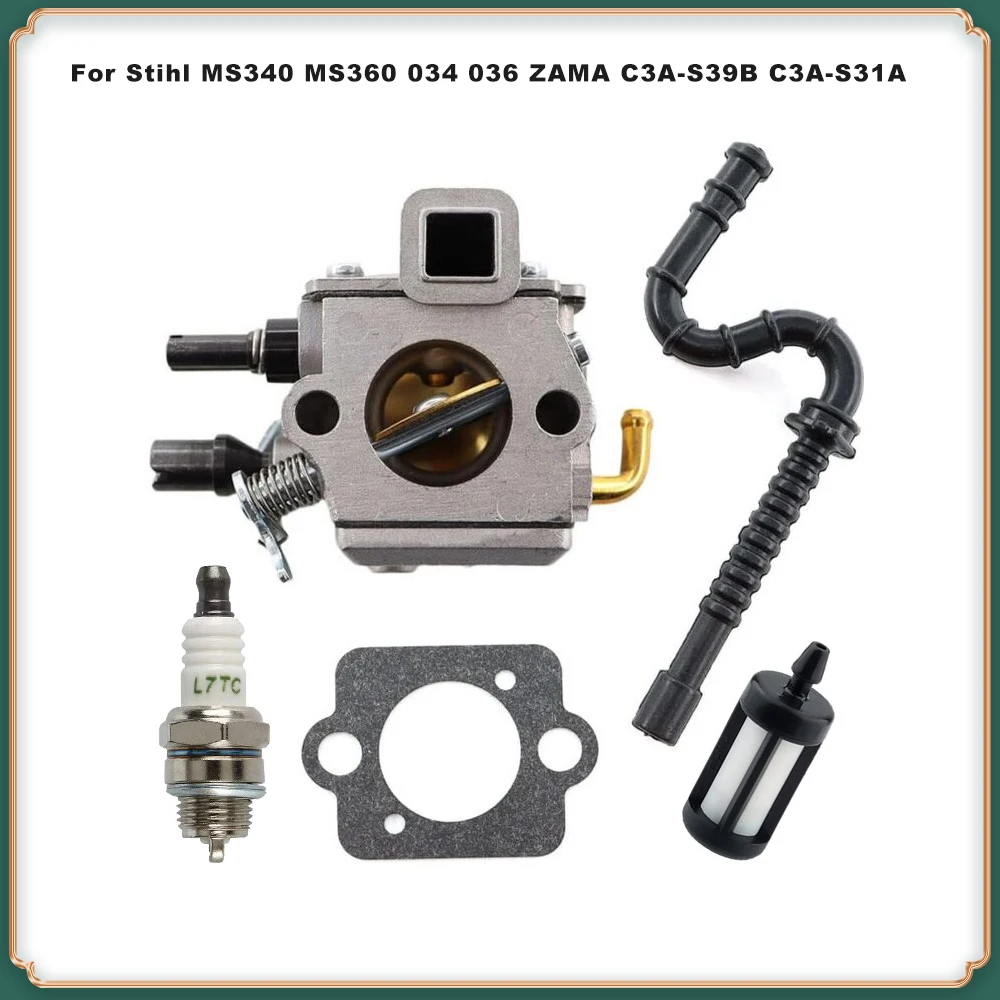 

Chainsaw Carburetor Replacement Kit ZAMA C3A-S39B/S31A for Stihl MS340, MS360, 034, 036