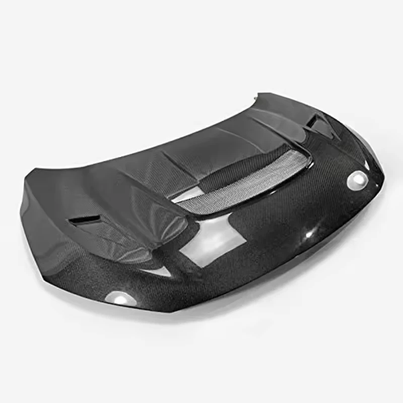 

VS Style Carbon Fiber Front Engine Hood Bonnet for Honda Civic Type R 10th Gen X 2017+ ，After actual vehicle installation Test
