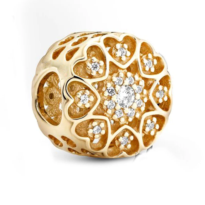 

New 5PCS/lot Or 10PCS/lot Charm Beads Alloy Bracelet Necklace For Women DIY Trend Jewelry Accessory Dropshipping Wholesale