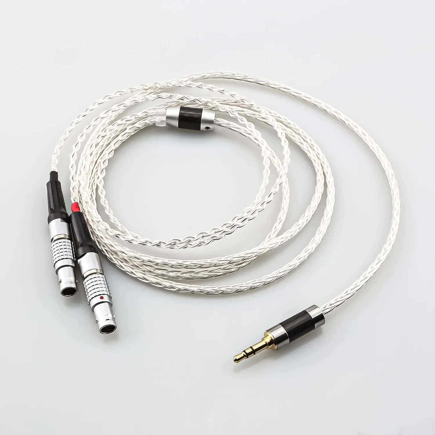 HIFI SilverComet Taiwan 7N Litz Earbud Upgrade Cable for Focal Utopia ELEAR Headphones Earphone