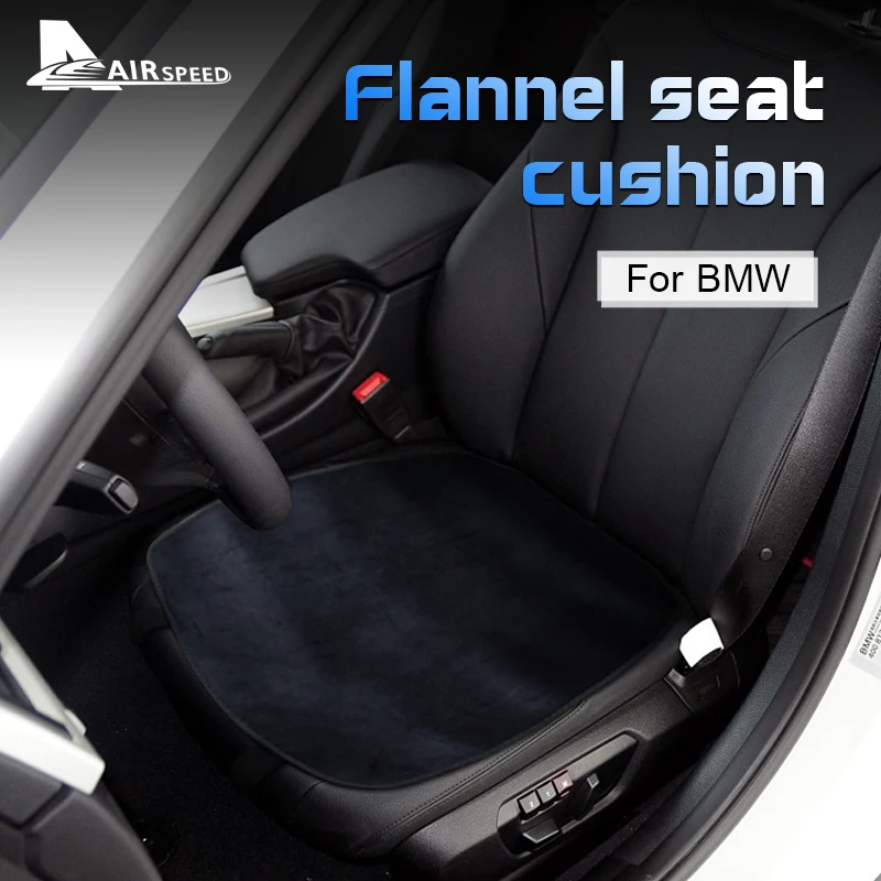 

AIRSPEED Flannel for BMW F10 F30 G01 G02 G20 G30 F48 F15 F16 G05 Accessories Car Seat Cover Set Cushion Front Rear Seat Covers