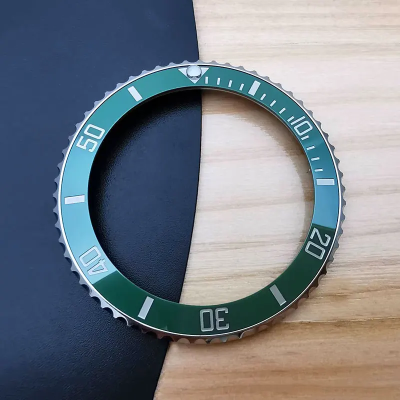 

For RLX 40mm Submariner 116610LV Ceramic Watch Bezel, Aftermarket Watch Parts