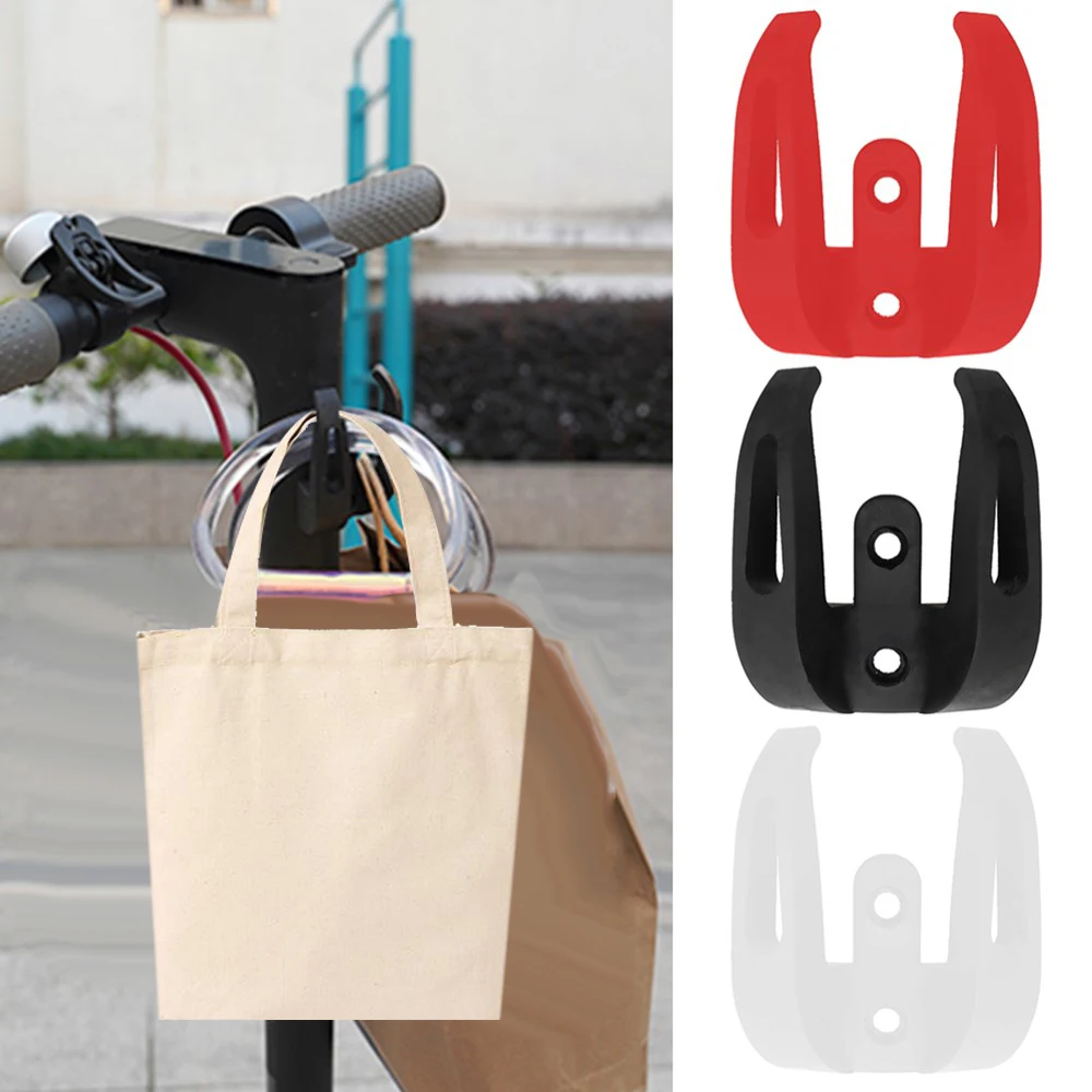 Electric Scooter Front Mount for Xiaomi M365/1S/Pro Helmet Double Claw Hook Bag Grip Storage Rack Accessories Scooter Bag