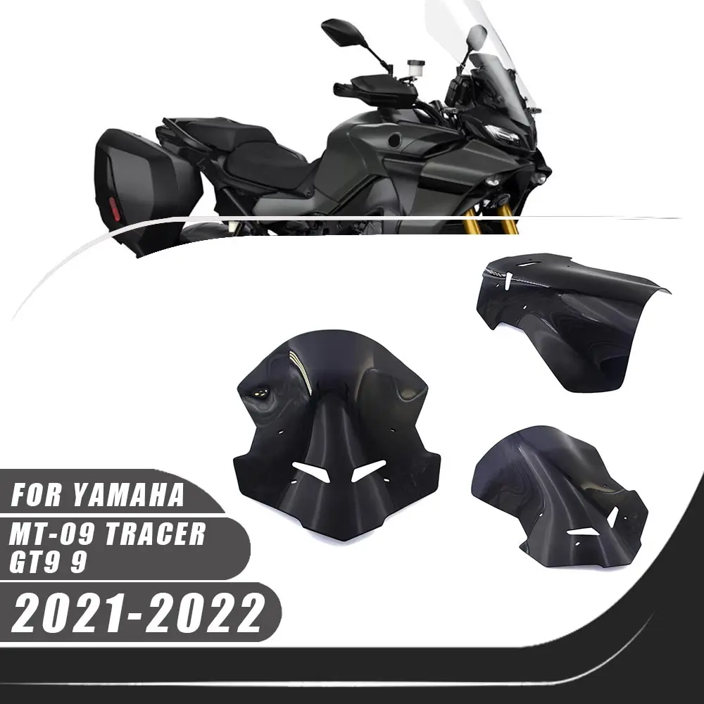 

For YAMAHA MT-09 2021 2022 TRACER GT9 Motorcycle Windshield Windscreen Wind Deflectors