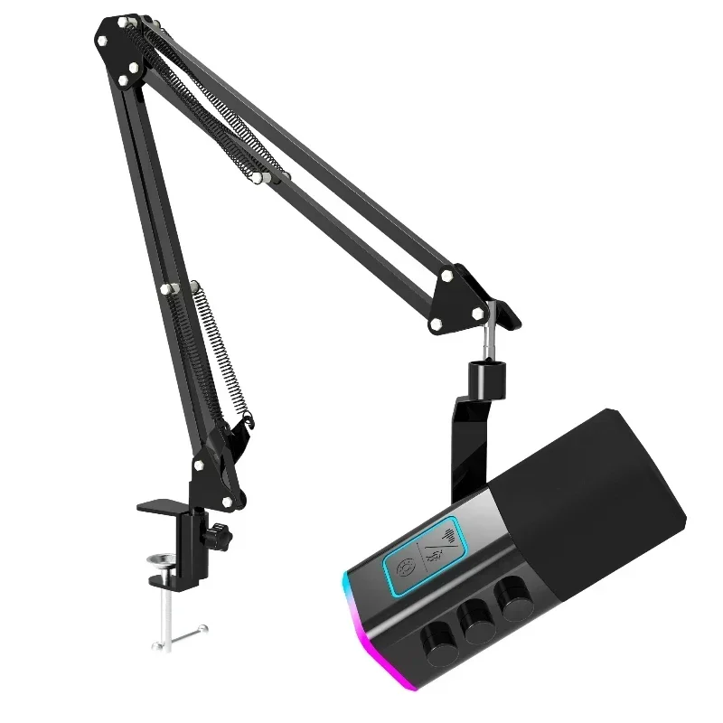 WM13 cantilever bracket super heart-shaped pointing cross-border special live broadcast microphone, dynamic game microphone