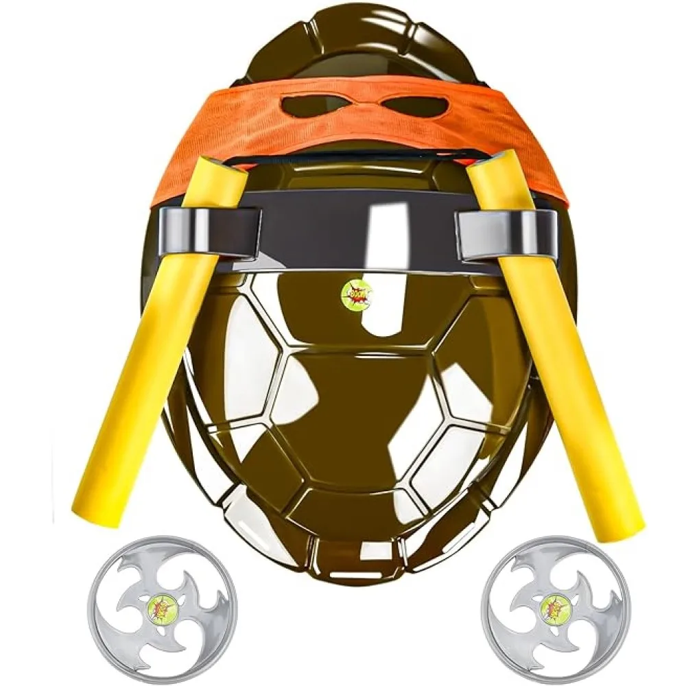 Disfraz De Caparazón De Tortuga De EVA – Accesorio De Cosplay Para Adultos Y Niños, Mide 40x34 Cm