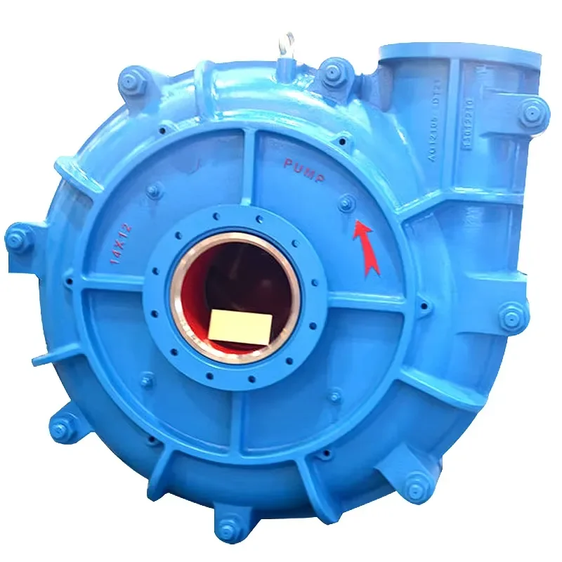 Wear Resistant Centrifugal Sludge Pumps Horizontal Water Sand Slurry Pump