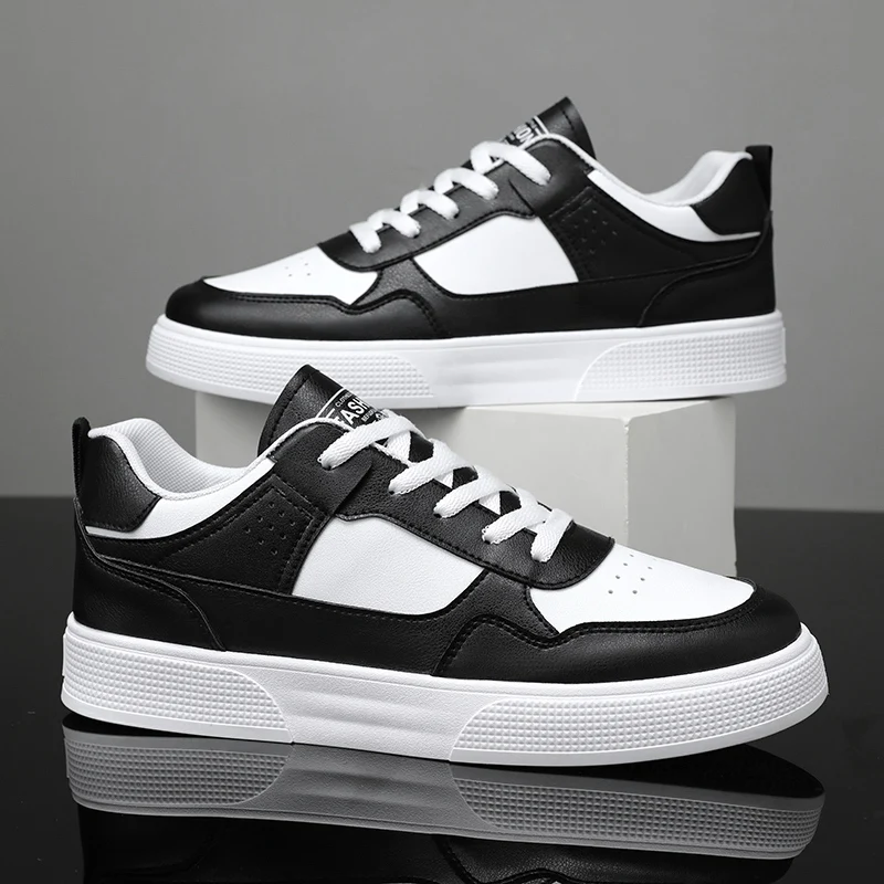 

2026 Couple Walking Shoes For Men Women Casual Outdoor White Leather Sneakers Thick Sole Fashiona Running Sports Shoes