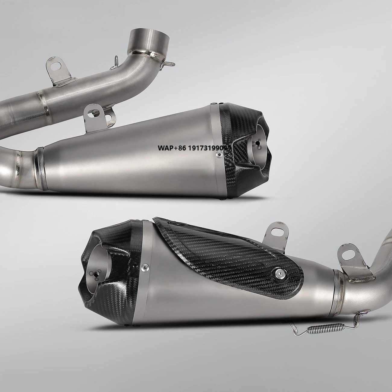 New Arro Streetfighter V4 SP Slip on Exhaust Pipe for Panigale V4-Retrofit/Upgrade