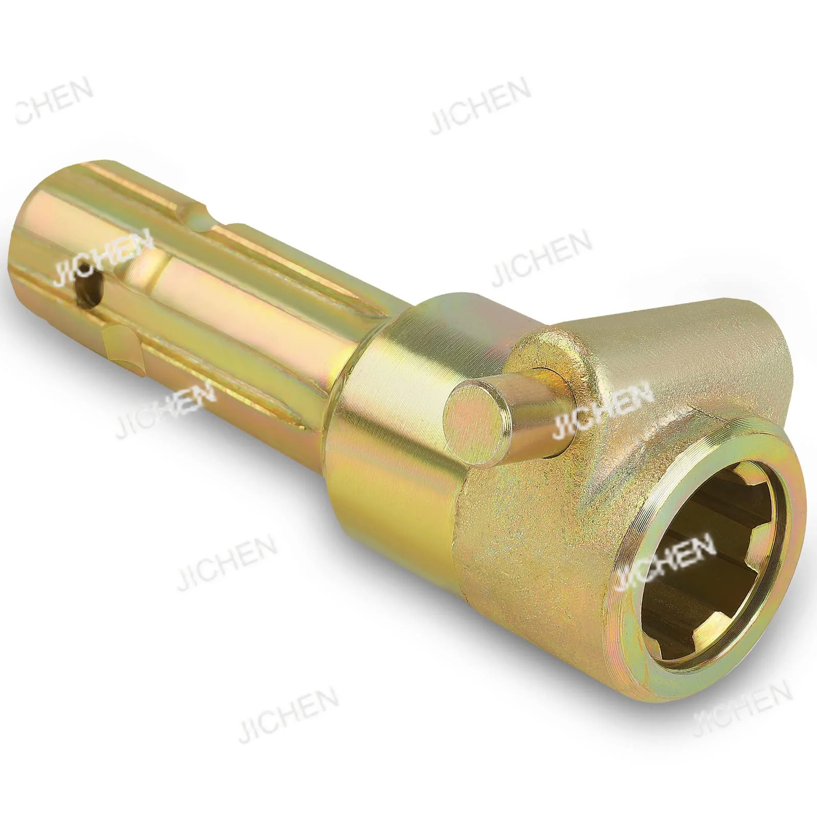 Nowy, ulepszony adapter rozszerzający PTO, 1-3/8 cala i 6-rowkowy wewnętrzny, 1-3/8 cala i 6-rowkowy zewnętrzny.