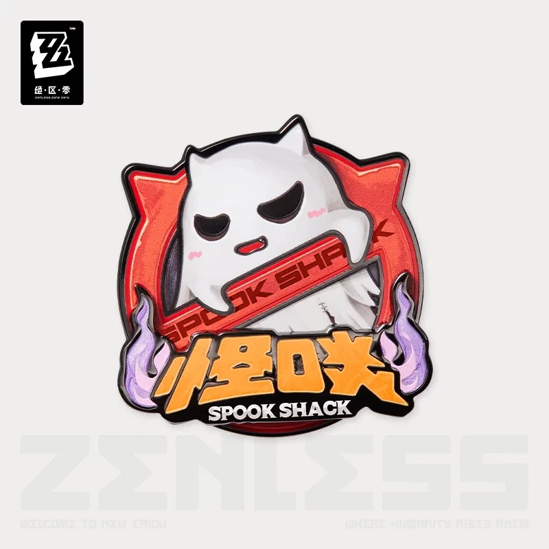 Official ZenlessZoneZero Genuine Anime Faction Series Metal Badge Holiday Cosplay Brooch Accessory Series 4 Gift 3