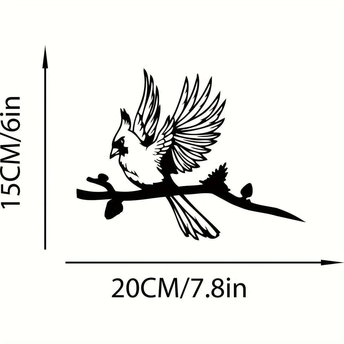 

Hello Young -Bird Flying Metal Stake Gift Mother's Day Special Gift yard decoration Garden Decor Tree Bird Stake Art Ca