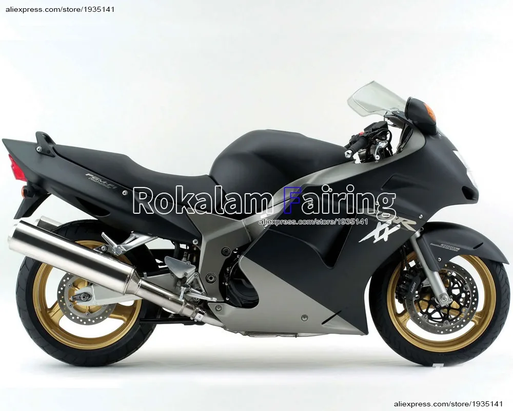 For Honda CBR 1100XX 96-07 Fairings CBR1100XX 1996-2007 Matte Black Blackbird Motorcycle Fairing (Injection molding)