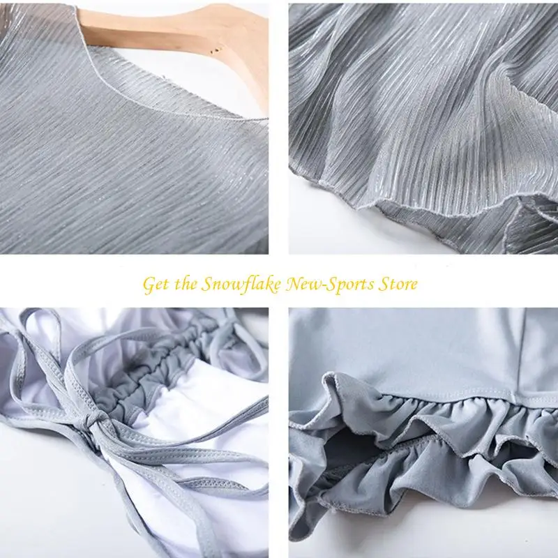 E56D trzyczęściowe seksowne stringi stroje kąpielowe Push Up kobiece sznurowane stroje kąpielowe kostium kąpielowy