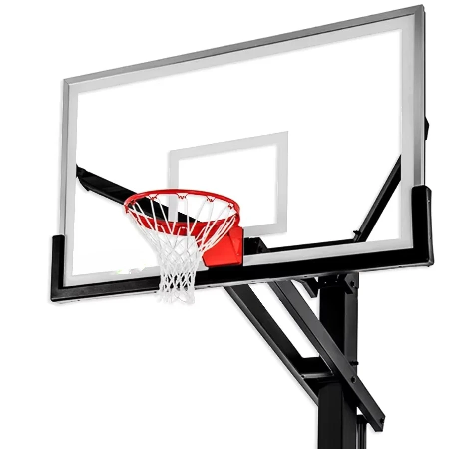 Professional Outdoor Adjustable Portable Basketball Hoop Stand Court Equipment Basketball Postpromote Sales
